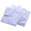 SkinCo Baby Towel 5 PCS, 100% Bio Washed Combed Cotton (White)