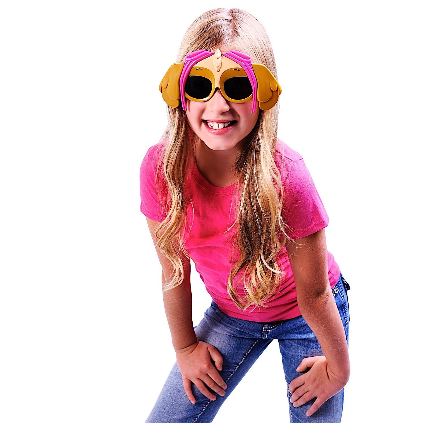 Sun-Staches Paw Patrol Official Skye Sunglasses Costume Accessory, Uv400 Lenses, One Size Fits Most Kids
