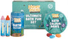 Honeysticks Ultimate Bath Fun Set - Non Toxic Bath Crayons (7 Pack) and Bath Color Tablets (36 Drops) for Hours of Creative Bath