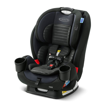 Graco Triride 3-In-1 Convertible Car Seat - Highback Booster, Forward & Rear Facing Modes, Suitable From Newborn To Preschooler,