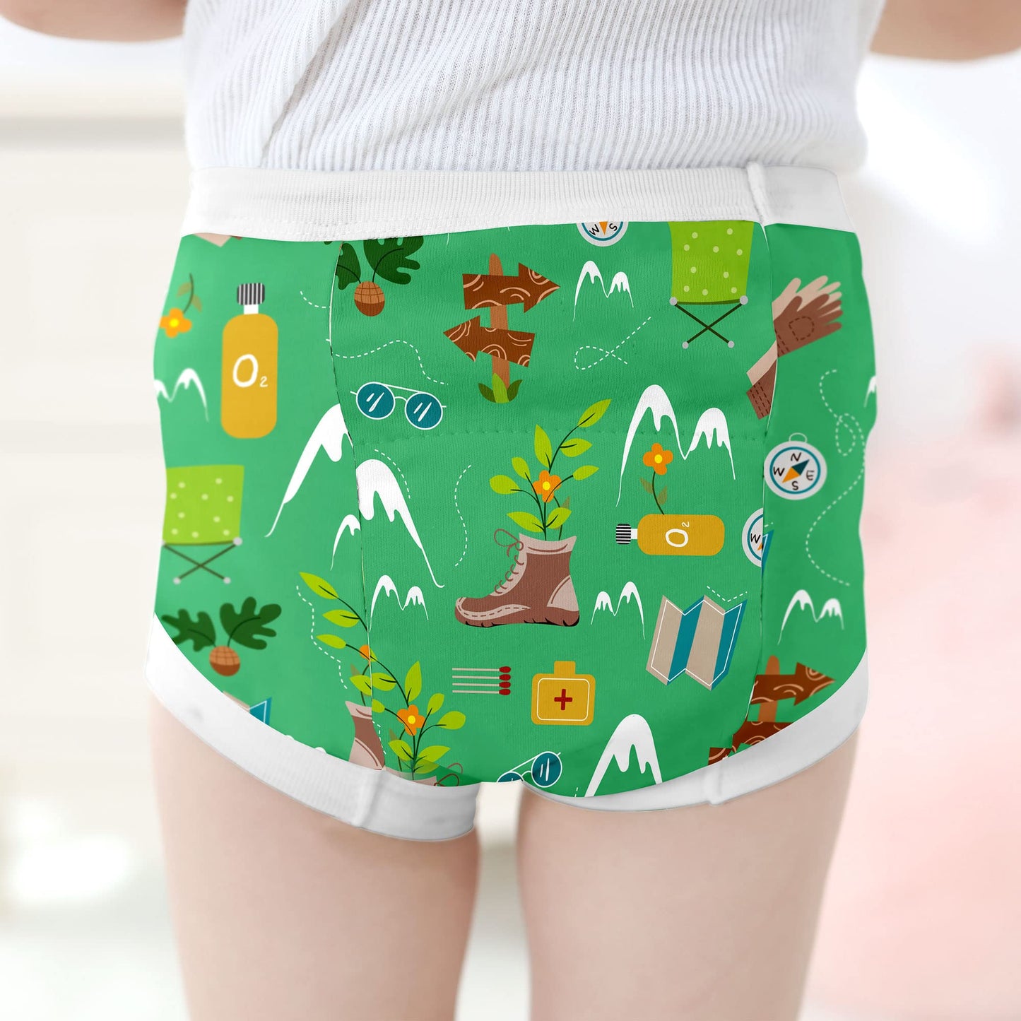 Max Shape 6 Pack Potty Training Underwear For Boys,Washable Baby Boy Toilet Training Pants Training Underwear Fit 2T-6T Black 4T