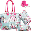 Litbear Mommy Hospital Bag For Labor And Delivery, Large Capacity Waterproof Multifunction Overnight Bag For Women, Mom Bag With