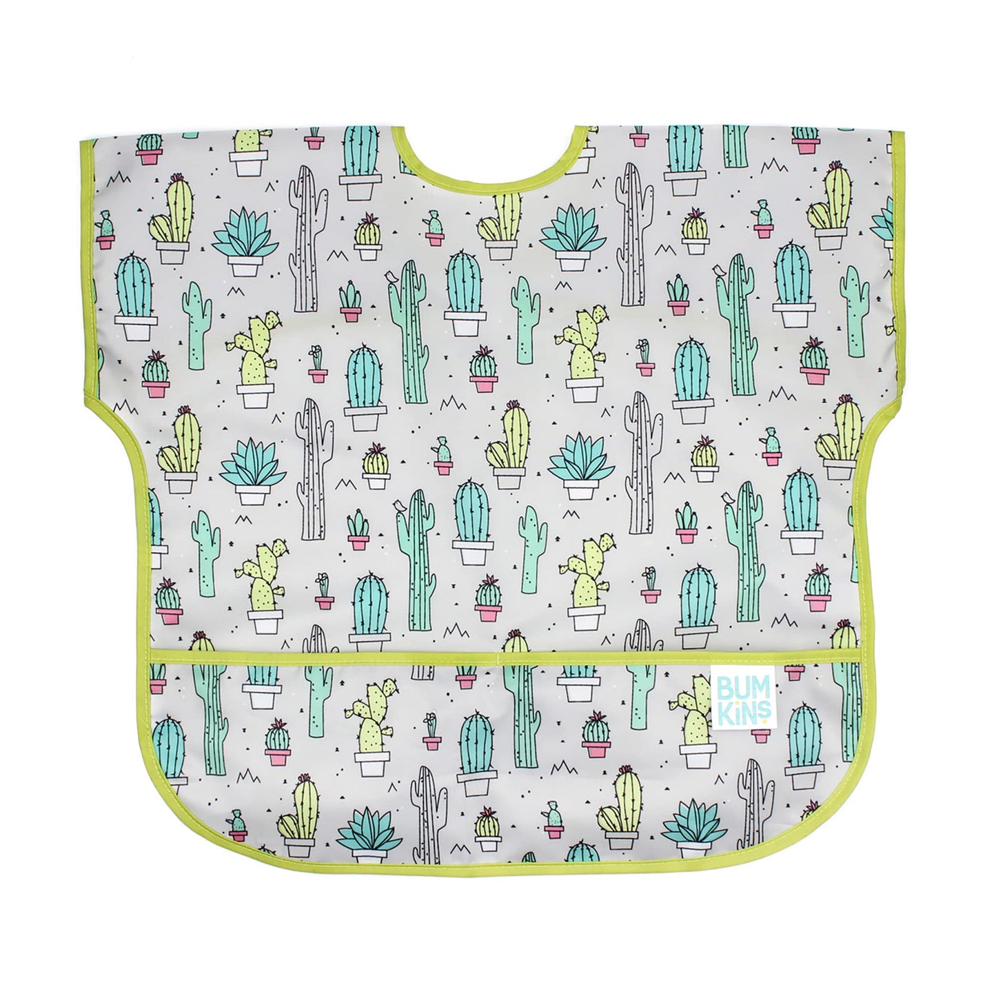 Bumkins Bibs, Baby And Toddler Bibs, Bibs For Girls And Boys, Large For 1-3 Years, Short Sleeve Bib For Kids, Mess Proof Lightwe