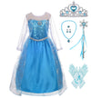 Lito Angels Girls Princess Dress Up Costumes Snow Queen Dress Halloween Christmas Costume With Accessories Size 8 C