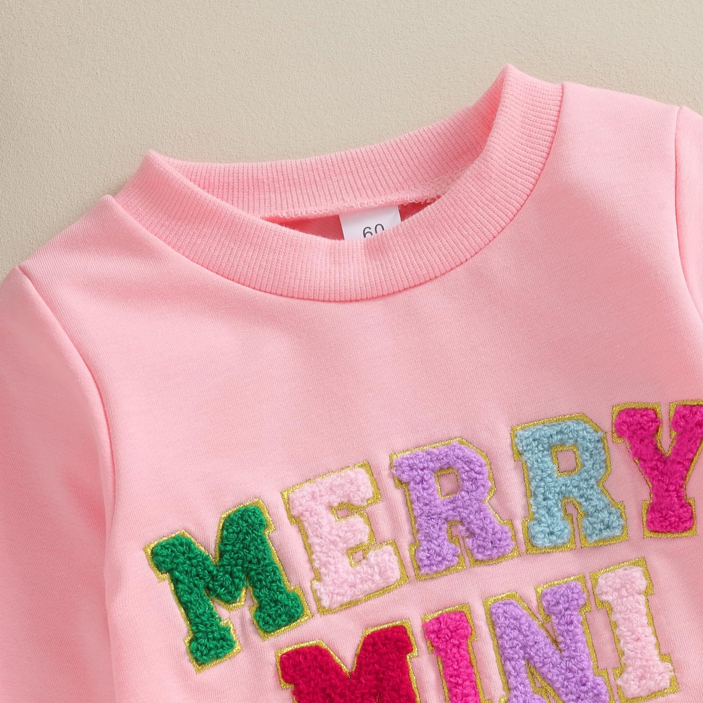 Fybitbo Infant Baby Boy Girl Clothing Santa Long Sleeve Jumpsuit Romper Onesie Cute Newborn Christmas Outfit Winter Clothes (Pin
