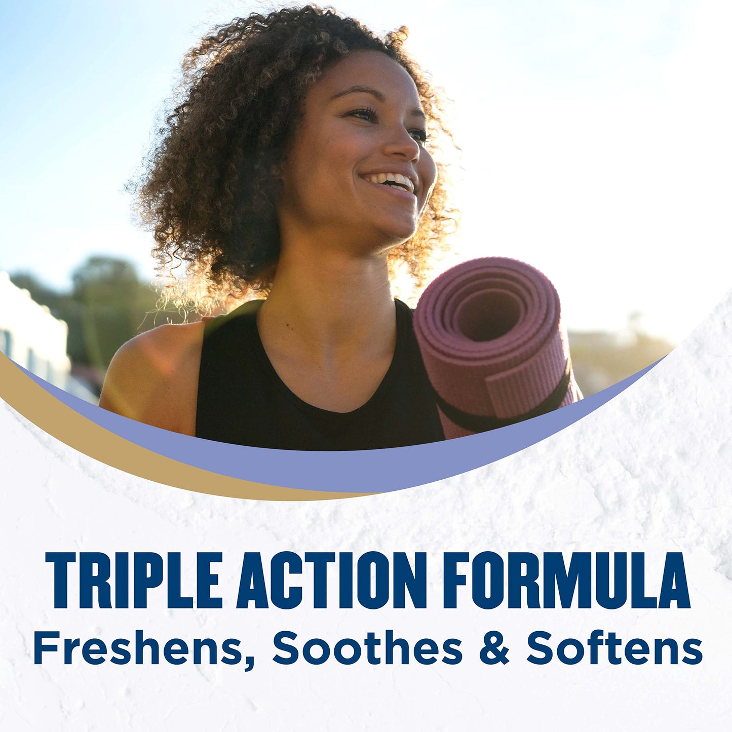 Gold Bond Comfort Body Powder, 10 Oz., Talc-Free, Fresh Clean Scent With Aloe & Chamomile