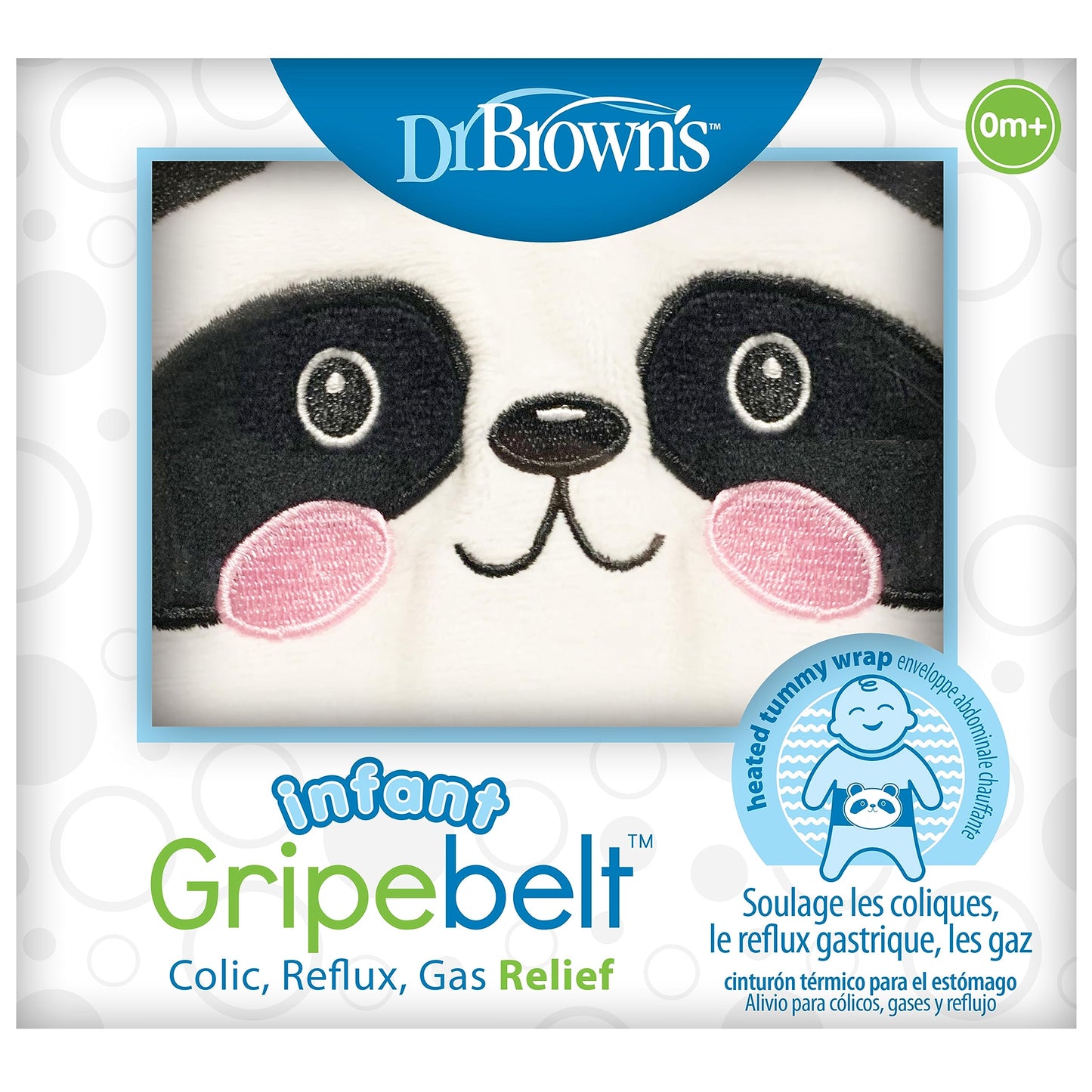 Dr. Brown'S Infant Gripebelt For Colic Relief, Heated Tummy Wrap, Baby Swaddling Belt For Gas Relief, Natural Relief For Upset S