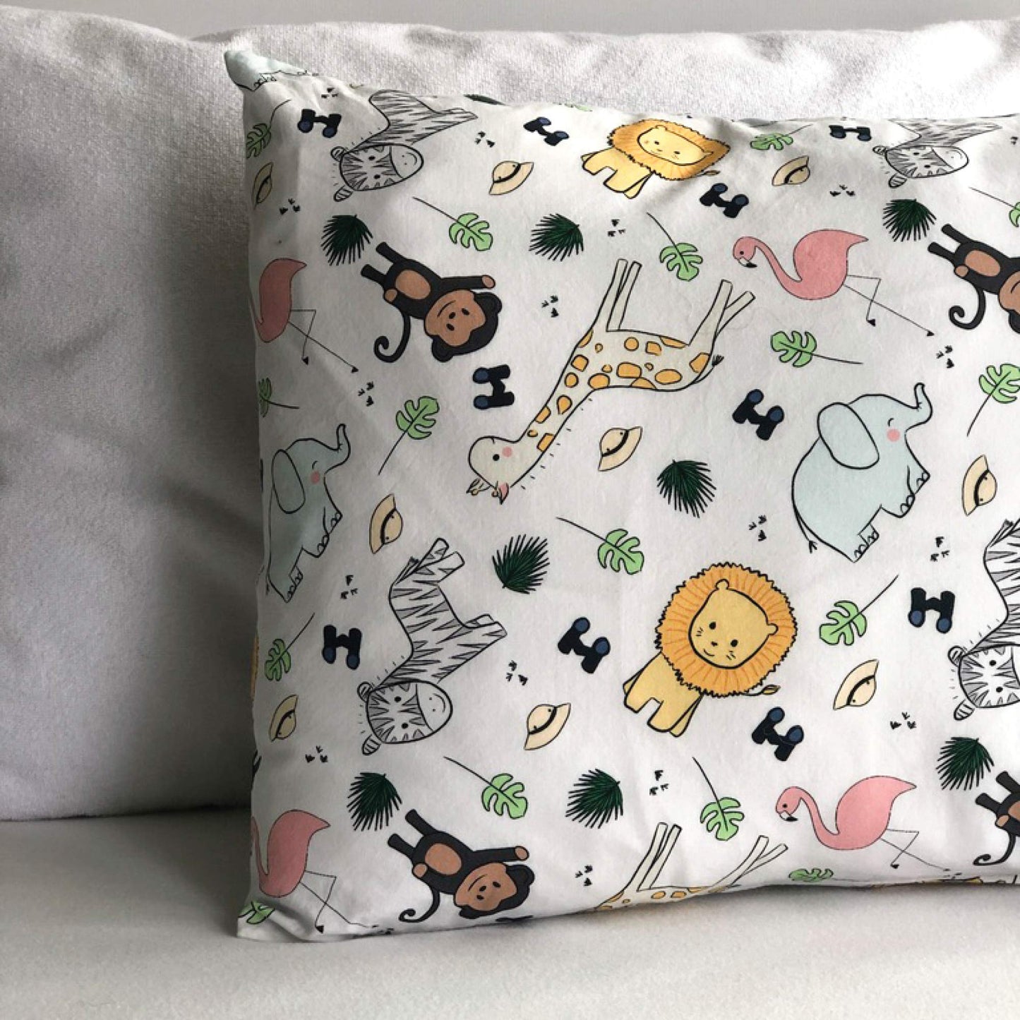 Little Sleepy Head Youth Pillow Case - 100% Made Cotton & Hypoallergenic Pillow Case - Snug Fit Envelope Pillowcase Enclosure -