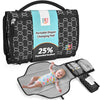 Portable Diaper Changing Pad - Changing Pad Portable with Wipes Pocket, Waterproof Diaper Changing Mat, Portable Changing Pad fo