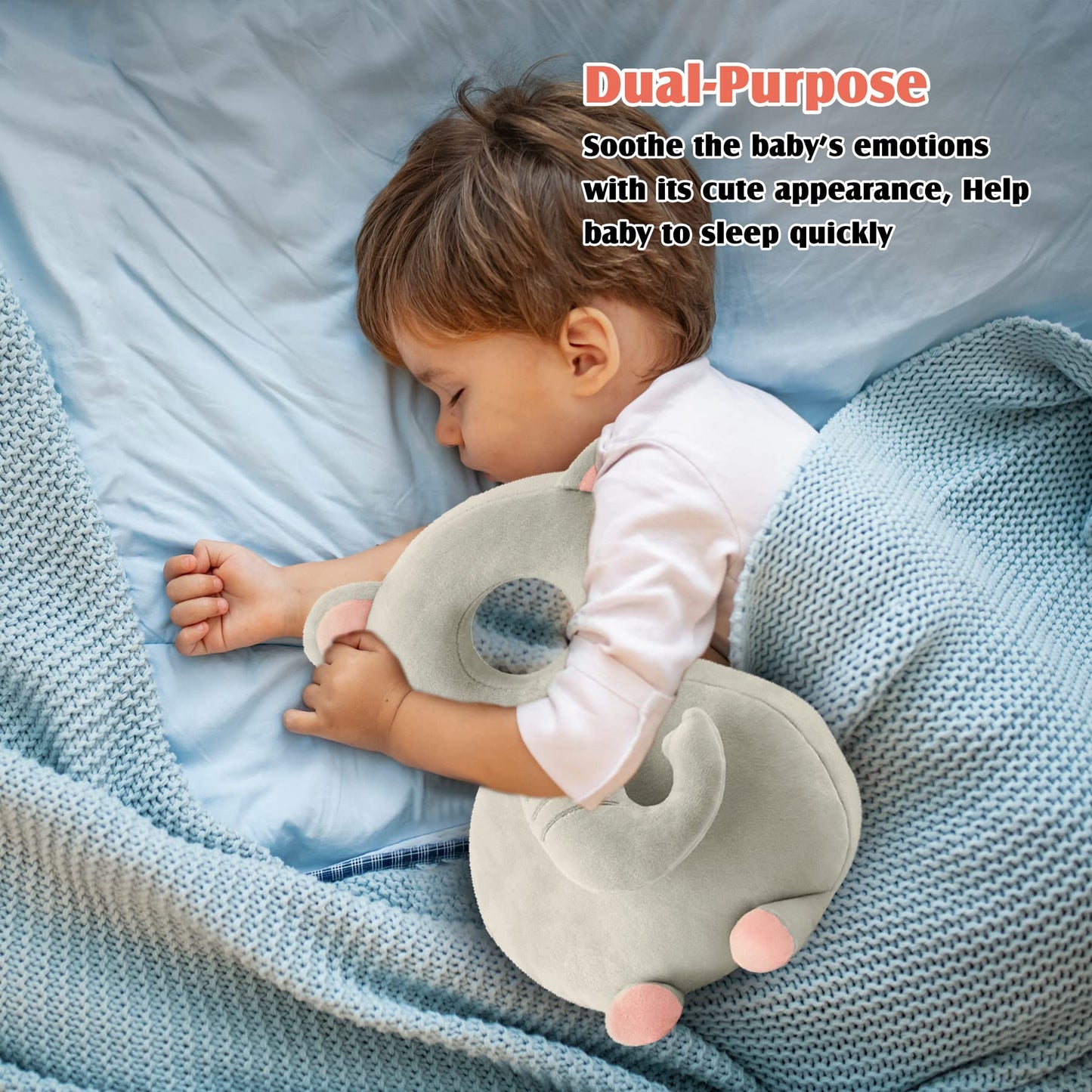 Calody Baby Head Protector Cushion Toddler Backpack, Baby Safety Products For Baby Toddler Walker, Baby Back Protection For Craw