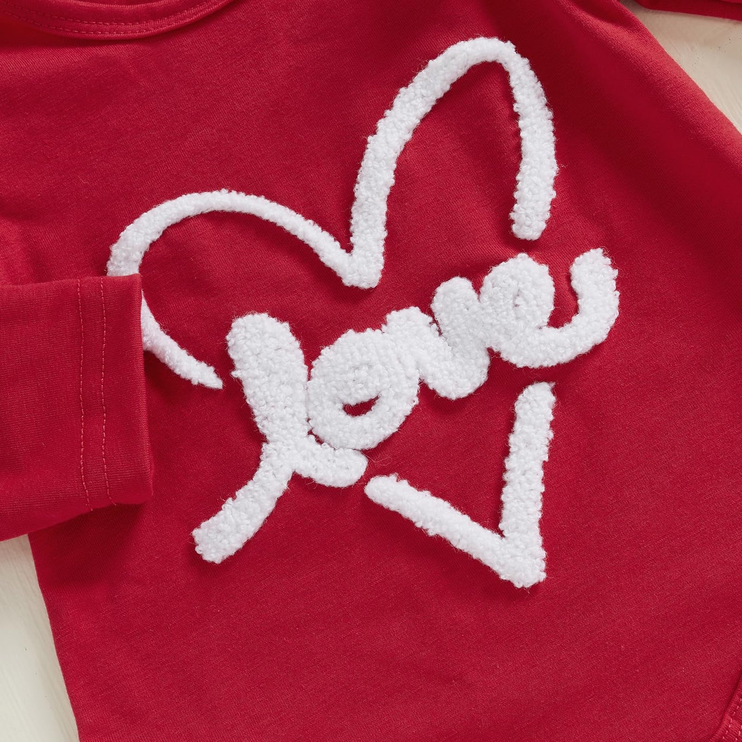 Doisbetthsay Newborn Girl Outfits Fall Baby Clothes Long Sleeve Romper With Pants And Headband Cute Infant Clothing Set (Valenti