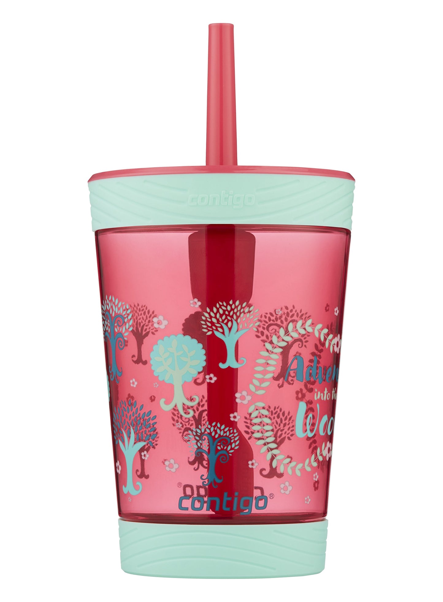 Contigo Kids Spill-Proof 14Oz Tumbler With Straw And Bpa-Free Plastic