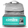 Cimilre Journey Breast Pump Backpack, Stylish & Functional Breast Pump Bag With Plenty Of Pockets & Collapsible Compartments, Ea