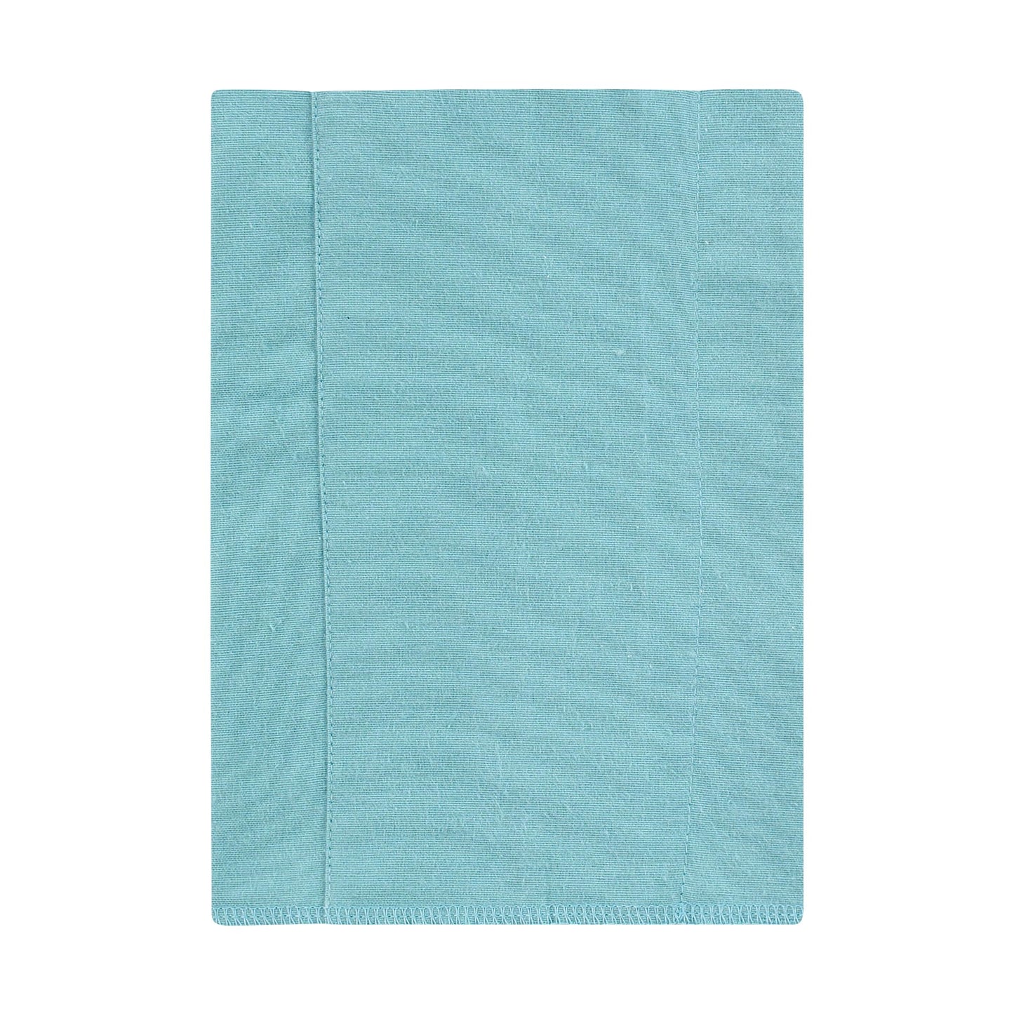 Hudson Baby Unisex Baby Cotton Flannel Burp Cloths, Soft Teal Dino, One Size