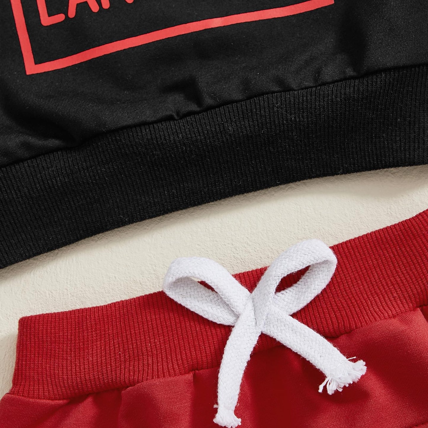 Baorji Baby Boy Fall Clothes Valentines Day Outfits Snacks Are My Love Language Sweatshirt Top Joggers Pants Set 0-2T 3T (Black,