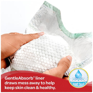 Huggies Little Snugglers Baby Diapers, Size Newborn, 132 Count, Giant Pack (Packaging May Vary)