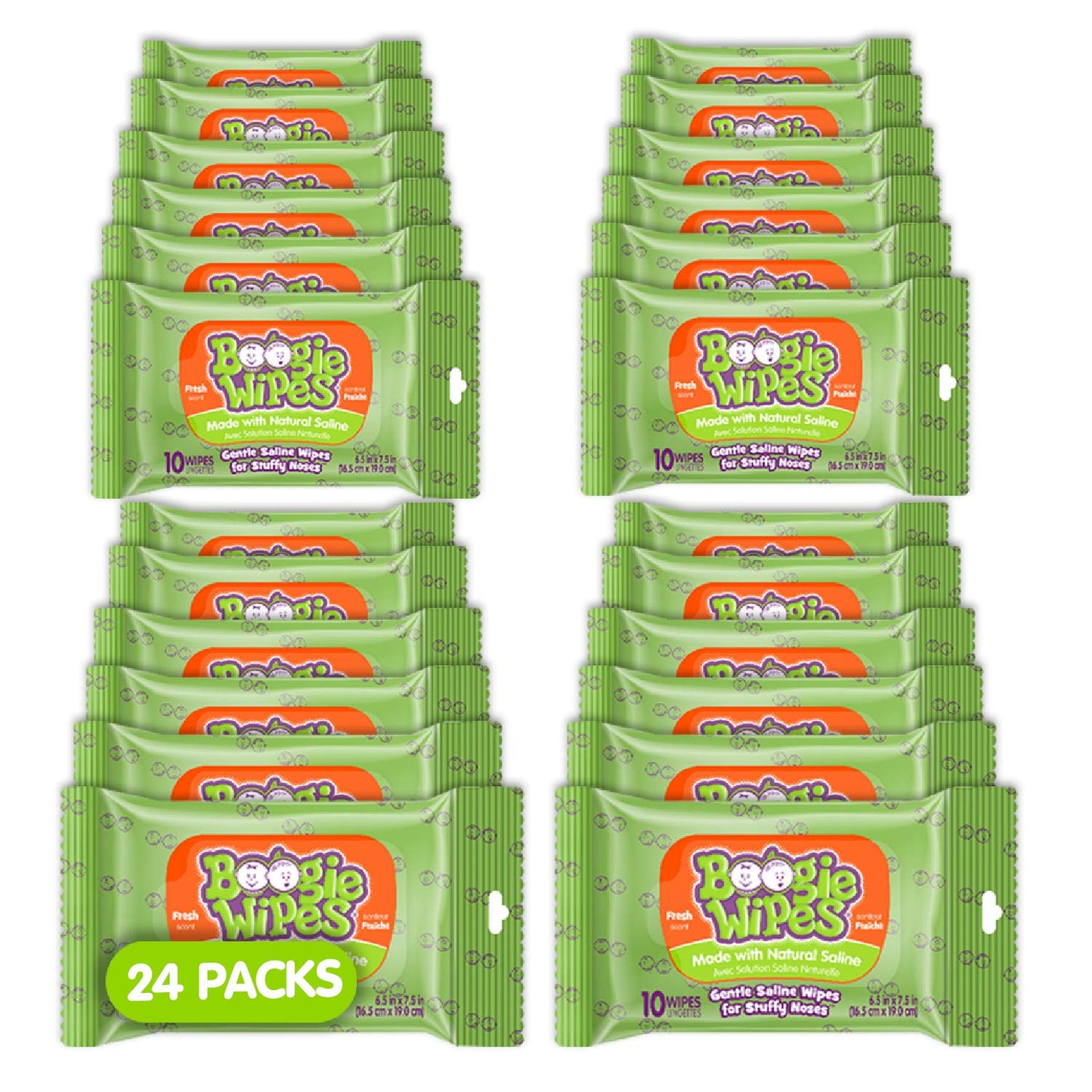 Baby Wipes by Boogie Wipes, Wet Wipes for Face, Hand, Body & Nose, Made with Vitamin E, Aloe, Chamomile and Natural Saline, Fres