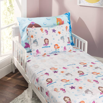 Everyday Kids 2-Pack Toddler Travel Pillowcases -100% Soft Microfiber, Breathable And Hypoallergenic - 14' By 20' Kids Pillowc