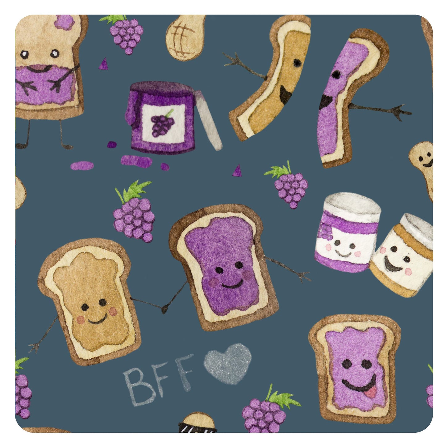 Bapronbaby Pbj Pals Splash Mat - Waterproof Catch-All For Under High Chairs, Floors, Tables, Playtime Or Arts & Crafts - Machine