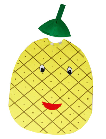 Matissa Kids Fruits Vegetables And Nature Costumes Suits Outfits Fancy Dress Party Boys And Girls (Pineapple)