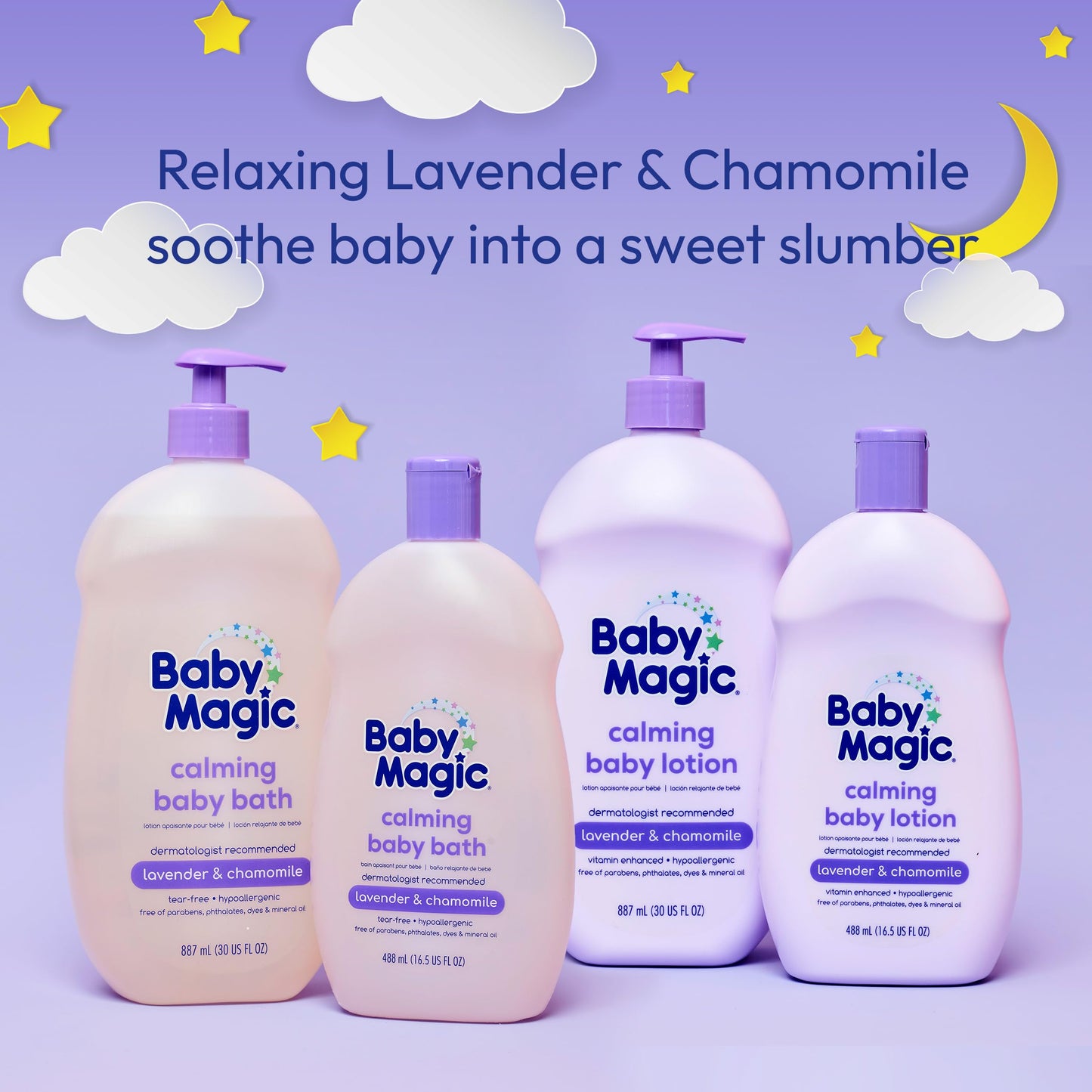 Baby Magic Calming Baby Lotion, Lavender & Chamomile, 30 Oz