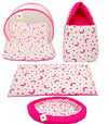 Toddylon New Born Baby Bedding Set (4 Pcs Set) (06 Months)