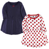 Hudson Baby Infant And Toddler Girl Cotton Dresses Apple, 12-18 Months