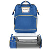 Hotbest Diaper Bag Backpack, Haze Blue, Large