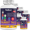 Nubest Tall Kids - Naturally Enhance Height Development - Support Grow Taller & Bone Strength With Multivitamins & Minerals For