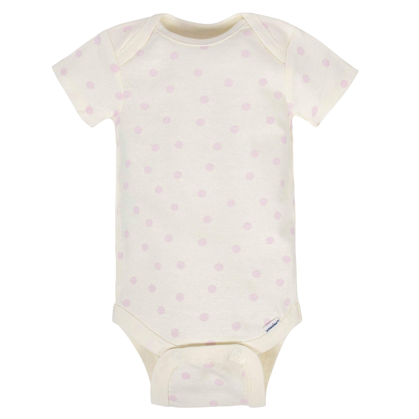 Gerber Baby 8-Pack Short Sleeve Onesies Bodysuits, Bunny, 12 Months