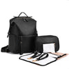 ARDIKAMA Diaper Bag Backpack Leather Backpack for Women Travel Baby Bag Mother Outdoor Backpack with Changing Pad Stroller Strap