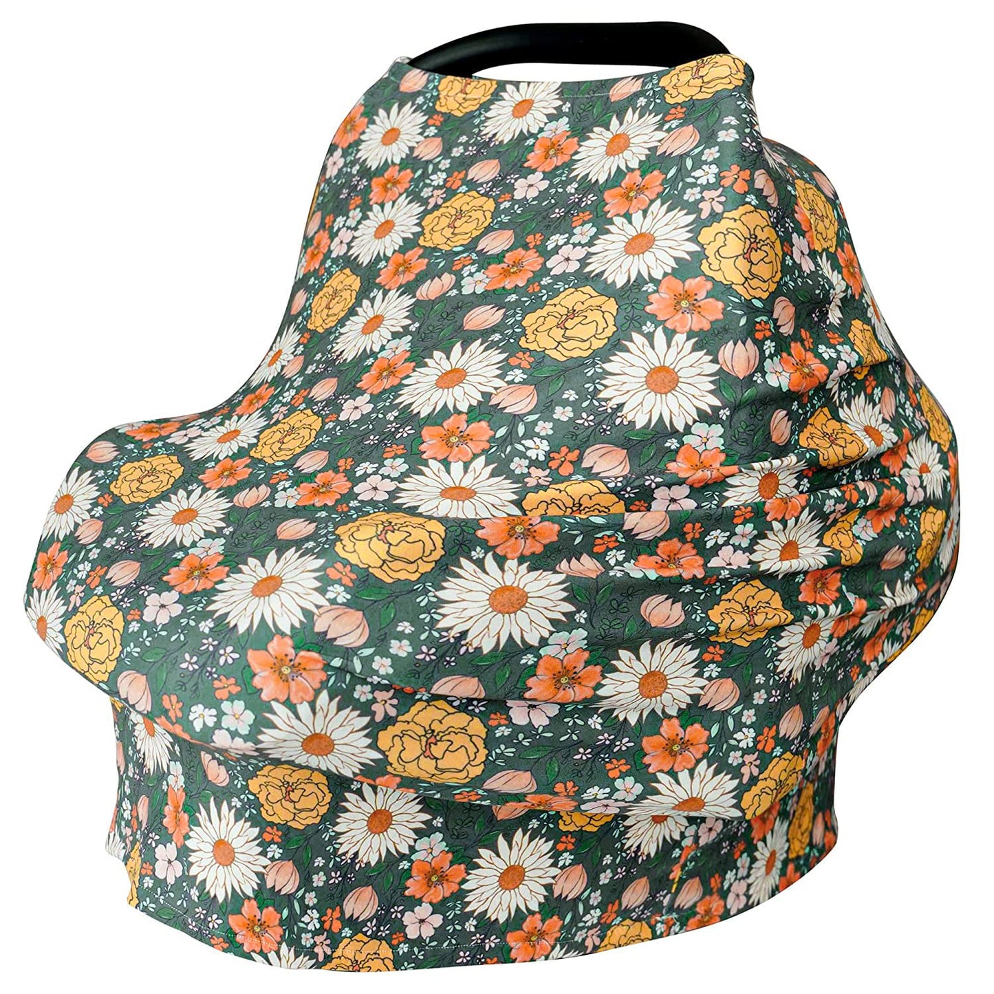 Konssy Baby Car Seat Covers- Multi-Use Carseat Canopy For Babies, Stretchy Infant Carseat Cover Boy, Shower Gifts For Unisex Boy