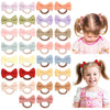 Aco-Uint Baby Toddler Hair Ties, 30 Pack Bow Hair Ties Soft Elastic No Damage Samll Ponytail Holders Hair Accessories For Girls