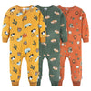 Gerber Baby Boy'S Flame Resistant Fleece Footless Pajamas 3-Pack, Camping