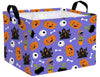 BOOHIT Large Halloween Themed Candy Gift Boo Basket for Kids Baby Personalized Adults Storage Bin Fall Decor(Castle Eye Pumpkin)