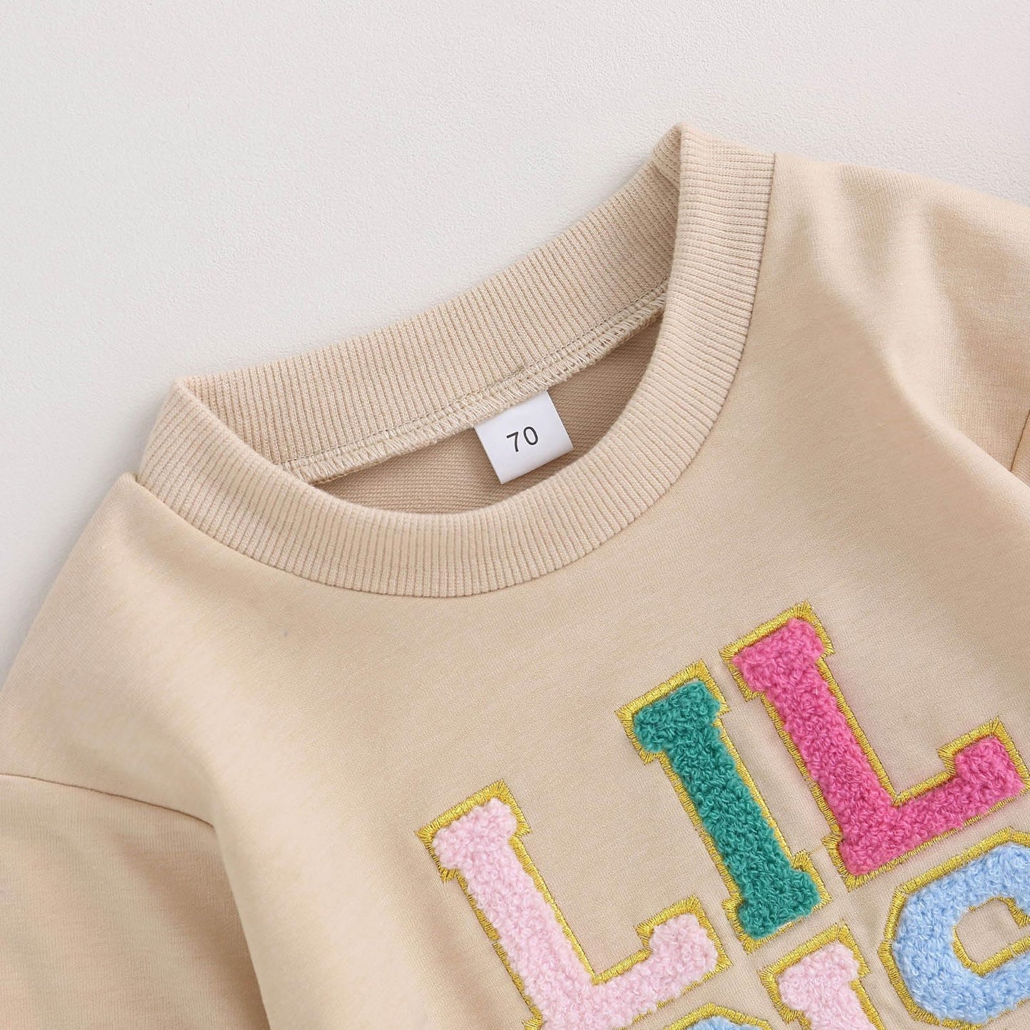 Halloween Newborn Baby Girl Outfit Toddler Pumpkin Sweatshirt Romper Long Sleeve Onesie Infant Fall Clothes (Apricot Tea, 6-12 M