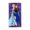 Royal Wear Kids Official Licensed Character Soft Beach/Hooded Bath Towe (Frozen, 27 X 58)