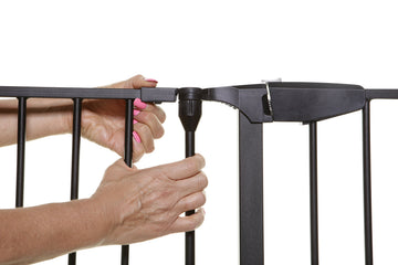Dreambaby Mayfair Converta & Newport Adapta Baby Safety Gate Extension - 24 inches Wide - Black - Model L2041BB