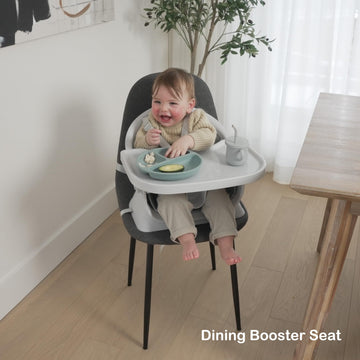 Albert Baby 3-In-1 Convertible Wooden High Chair For Babies And Toddlers, Dining Booster Seat, Toddler Chair, Easy To Clean Infa