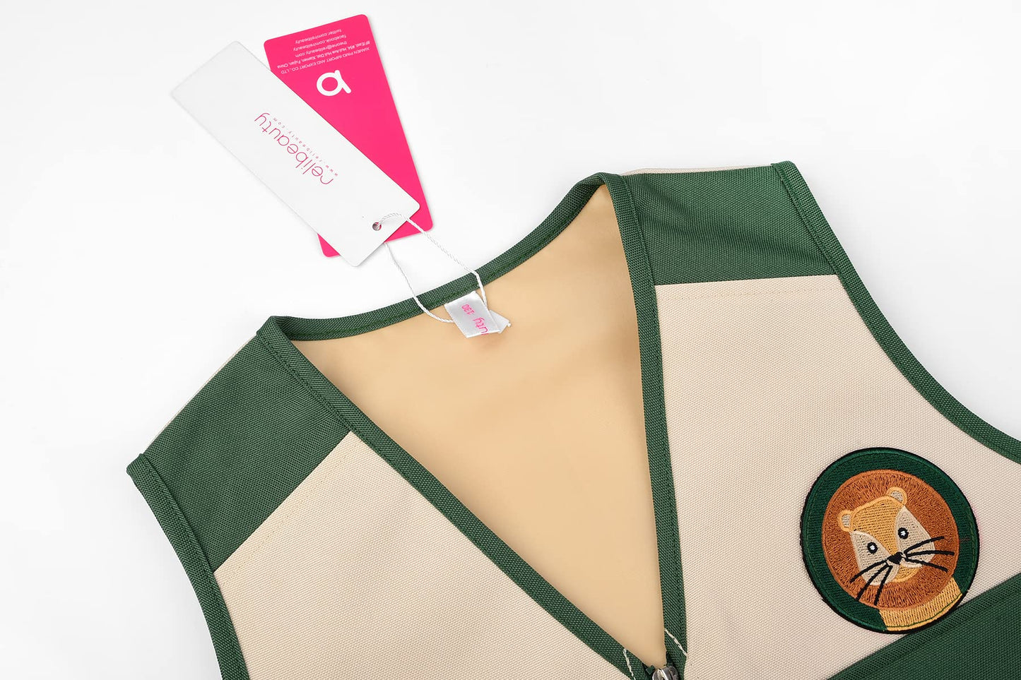 Relibeauty Kids Explorer Kit Role For Play- Cargo Vest, Pants And Hat Set, 6-7/120