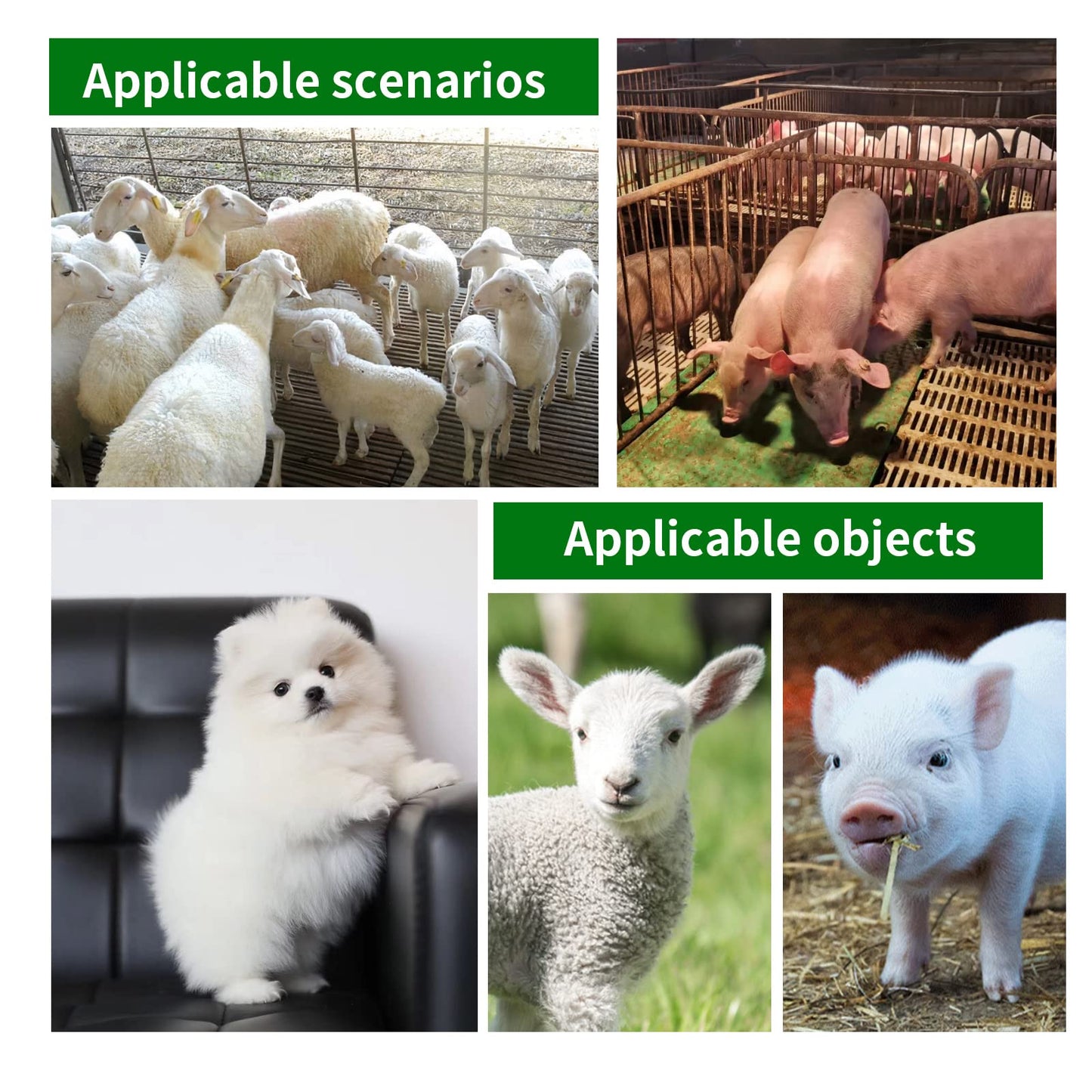 Duzforei 850Ml Animal Feeding Bottle With 5 Nipples Lamb Nursing Bottle Feeding Goat Milk Bottle Calf Milk Feeder Bottle For She