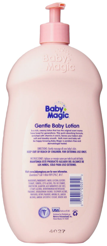 Baby Magic Gentle Baby Lotion, Original Baby Scent, 30 Ounces