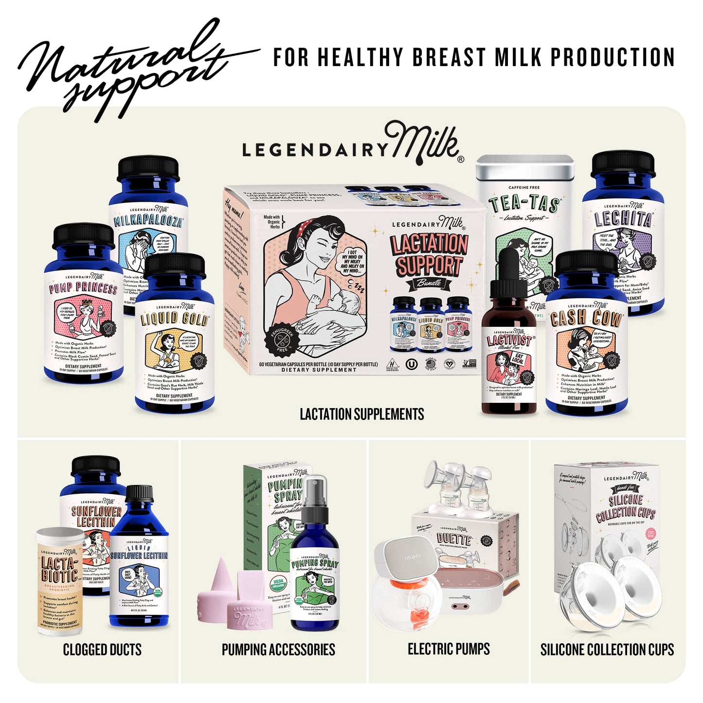 Legendairy Milk Duckbill Valves With Pull Tab - Compatible With Spectra - Pack Of 6