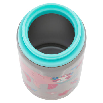 Stephen Joseph Stainless Steel Water Bottles, 18 Oz, Straw Lid, Reusable Tumbler, Insulated, Sloth