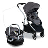 Britax Willow Grove SC Baby Travel System, Infant Car Seat and Stroller Combo with Alpine Base, ClickTight Technology, SafeWash,