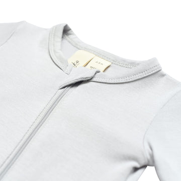 Kyte Baby Soft Bamboo Rayon Rompers, Zipper Closure, 0-24 Months (12-18 Months, Storm)