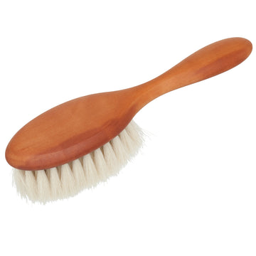 Redecker Goat Hair Baby Hairbrush With Oiled Pearwood Handle, 6-1/2-Inches