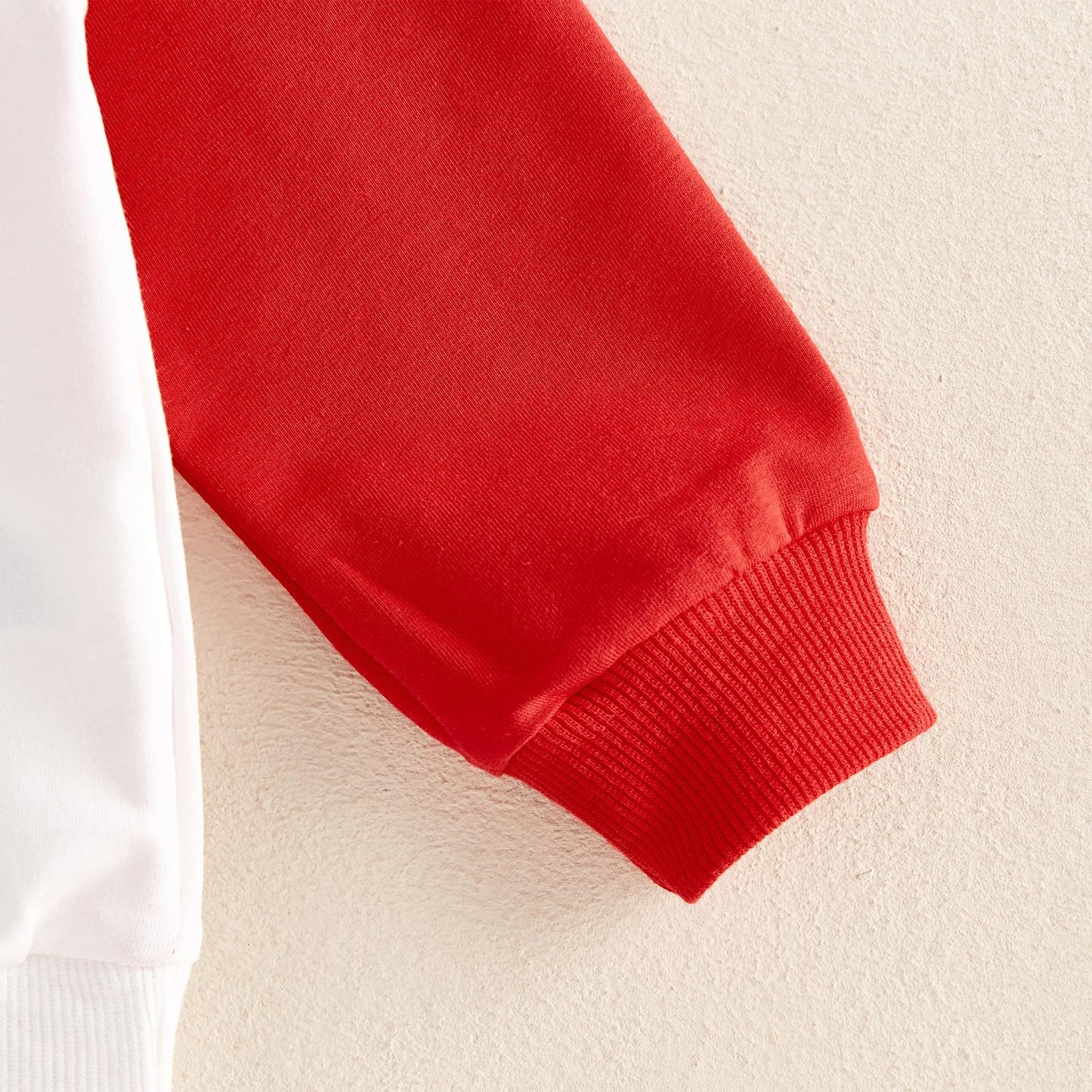 Baby Boy Fall Clothes Set Long Sleeve Letter Print Sweatshirt Pants Valentines Day Outfits 6 12 18 24 Months 2T (White, 18-24 Mo