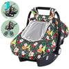Smttw Baby Car Seat Covers, Infant Car Canopy For Spring Summer Autumn Winter, Universal Fit, Snug Warm Breathable, Car Seat Can