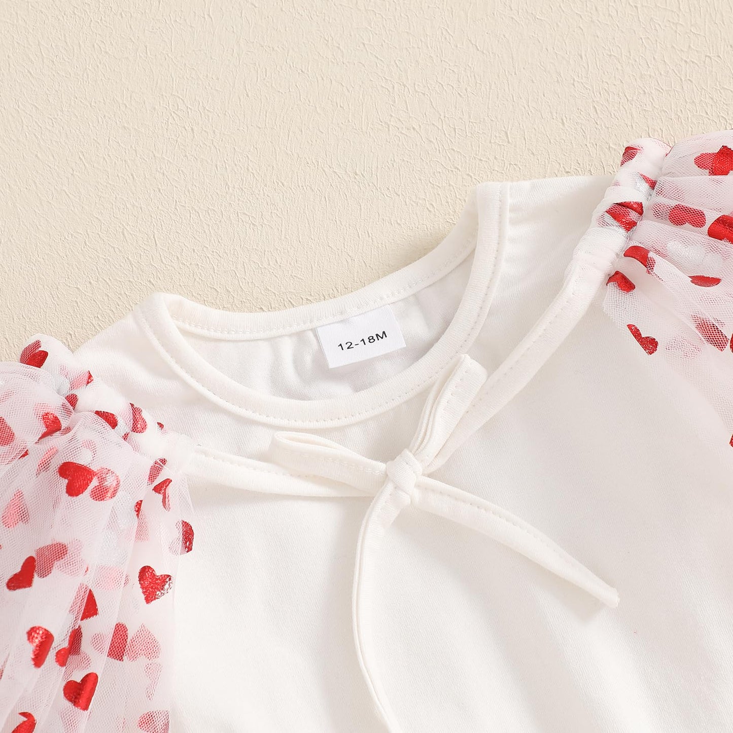 Baby Girl Valentines Outfit Toddler Valentines Day Dress Princess Heart Tulle Tutu Dresses Cute Photoshoot Clothes (Valentines H